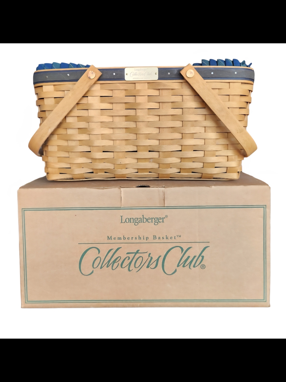 Longaberger Collector Club 2003 Second Edition Charter Membership Combo Basket